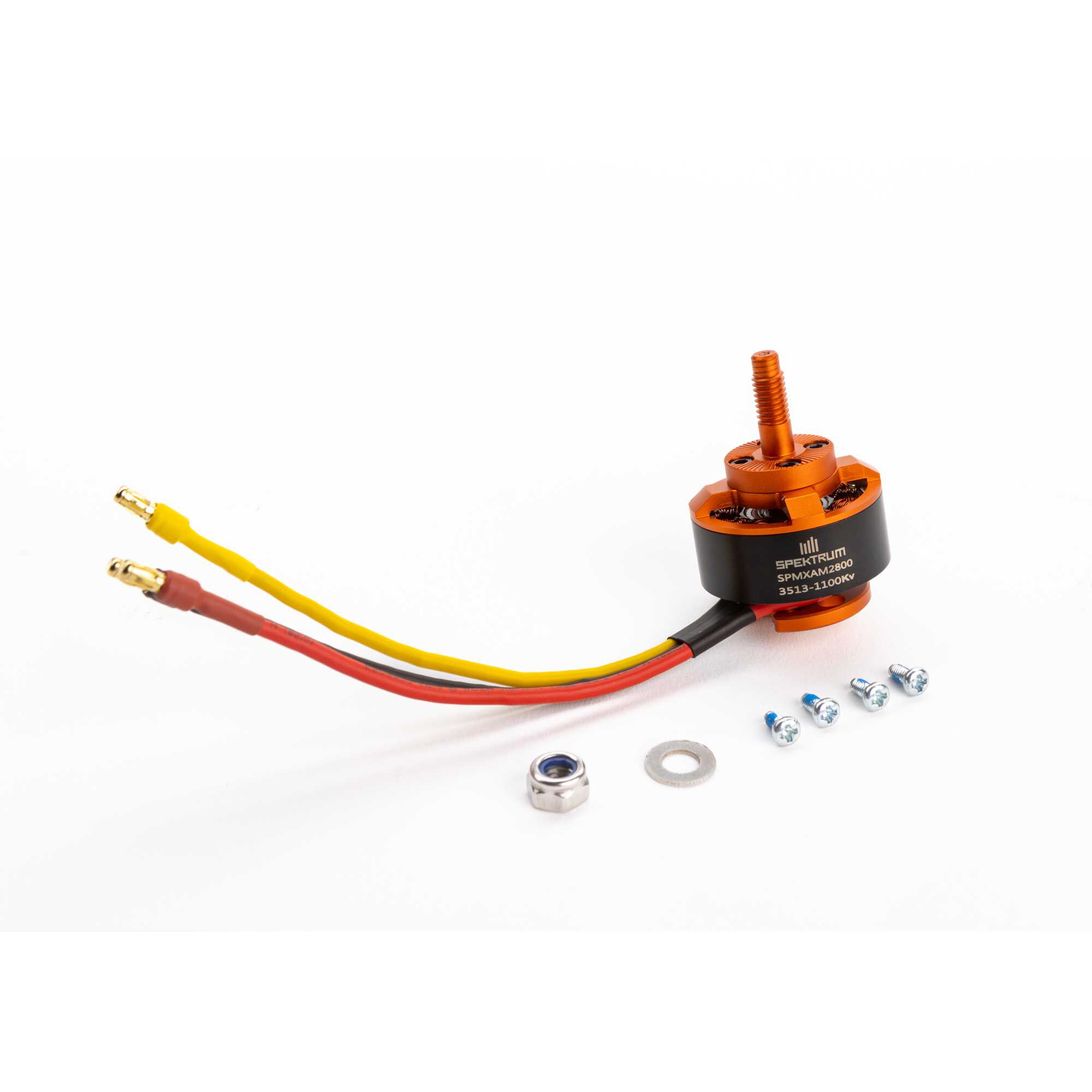 Spektrum Brushless Motor: 2513-1100Kv (M-SPMXAM2800)