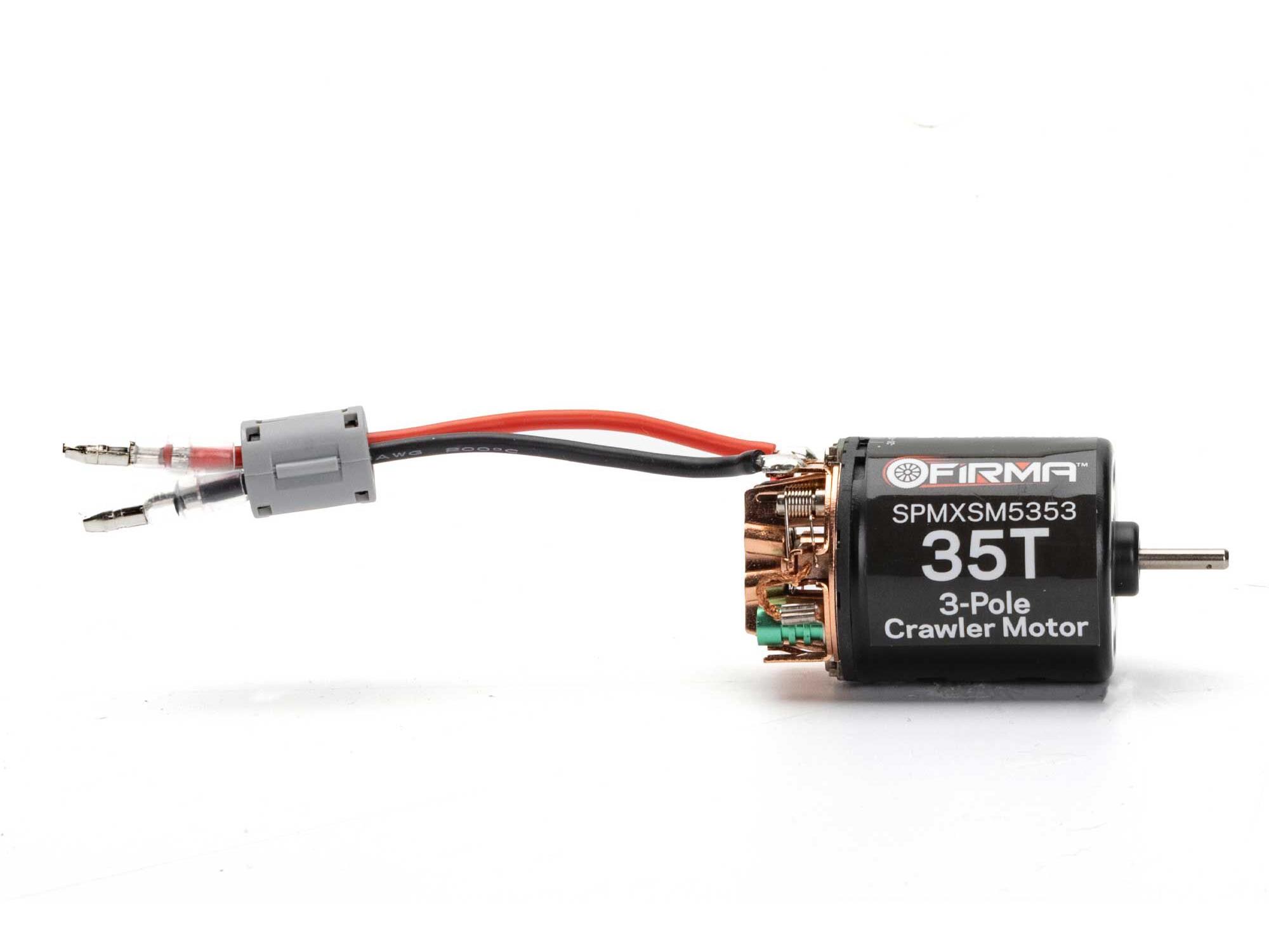 Spektrum Firma 35T Rebuildable 3-Pole Brushed Crawler Motor (M-SPMXSM5353)