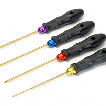 Method RC 4 Piece Metric Hex Driver Set - 1.5, 2.0, 2.5, 3.0mm (MTD2001)