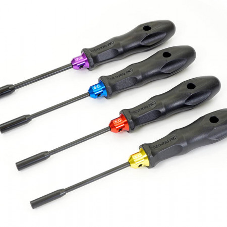 Method RC 4 Piece Metric Nut Driver Set - 4.0, 5.0, 5.5, 7.0mm (MTD2002)