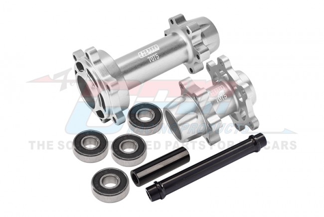 GPM Promoto MX  Aluminum 7075-T6  Front &amp; Rear Wheel Hub Hex (Larger Inner Bearings) (MX0067-S)
