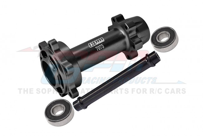 GPM Promoto MX  Aluminum 7075-T6 Rear Wheel Hub Hex (Larger Inner Bearings) (MX007-BK)