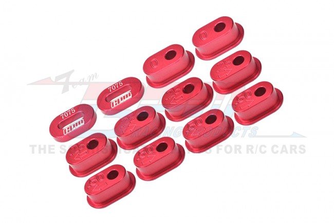 GPM Promoto MX  Aluminum 7075-T6 Chain Tension Adjuster Set (MX010-R)