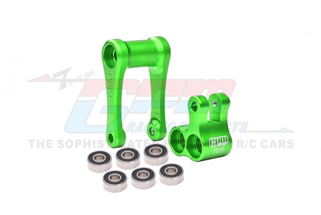 GPM Promoto MX  Aluminum 7075-T6 Aluminum Knuckle &amp; Pull Rod (Larger Inner Bearings) (MX030-G)