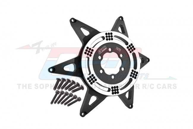 GPM Promoto MX  Aluminum 7075 Rear Wheel Pattern Buckle (MX0606R-BK)