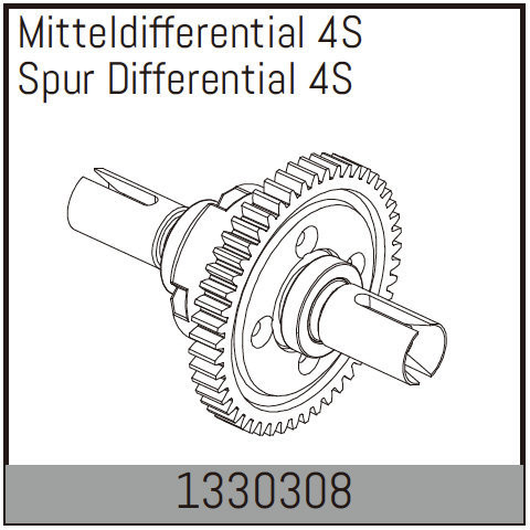 Absima Spur Differential 4S ( AB 1330308)