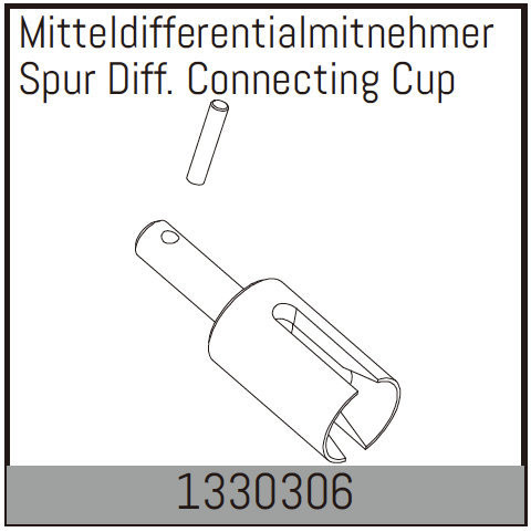 Absima Spur Diff. ConnECting Cup ( AB 1330306)