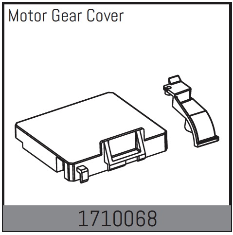 Absima Motor Gear Cover ( AB 1710068)