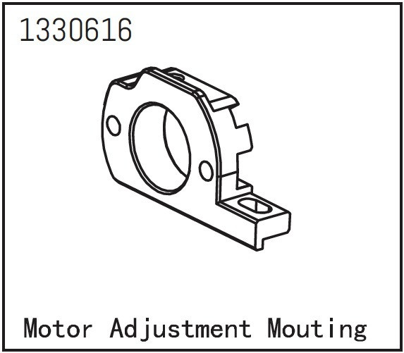 Absima Motor Adjustment Mouting - Yucatan ( AB 1330616)