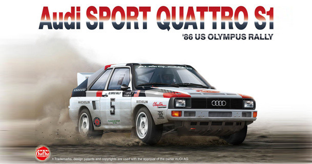 NuNu Audi S1 &#039;86 Olympus Rally (NU24023)