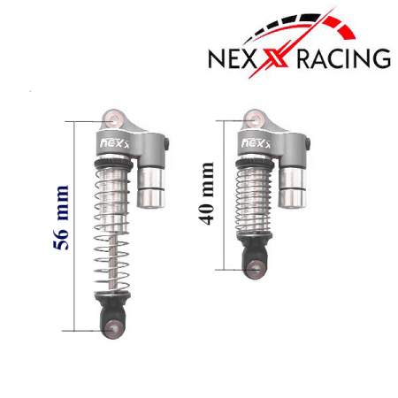 Nexx Racing Reservoir Shock (4 pcs) for 1:18 TRX-4M (NX-400-G)