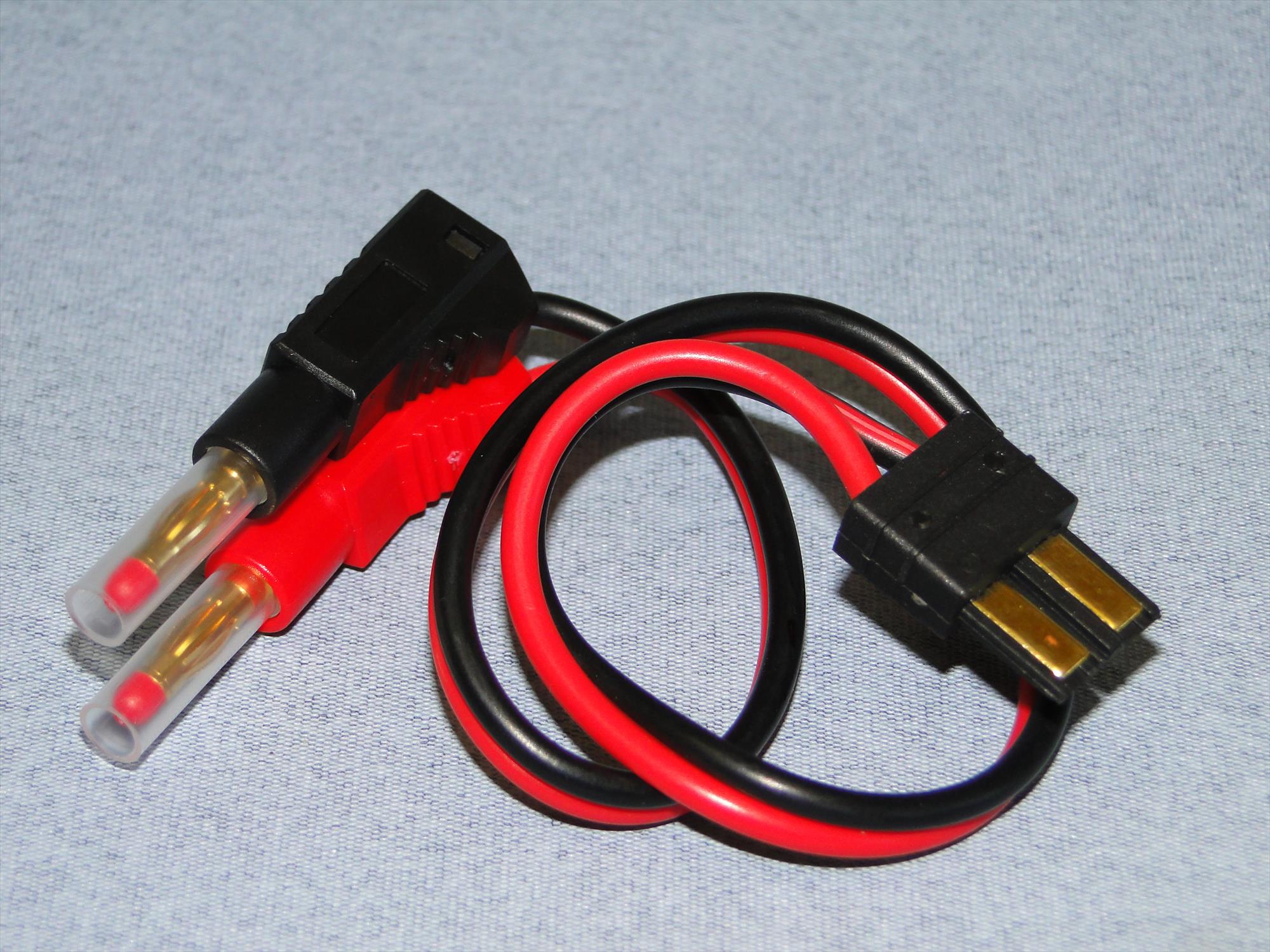 Logic RC Charge Lead 4mm To Traxxas (O-LGL-CLTRX)