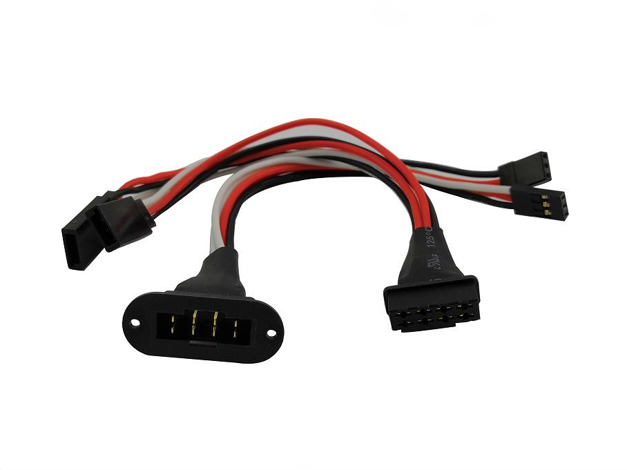 RC Overhaul Dual Servo Wing Harness (O-RCO-2SWH)
