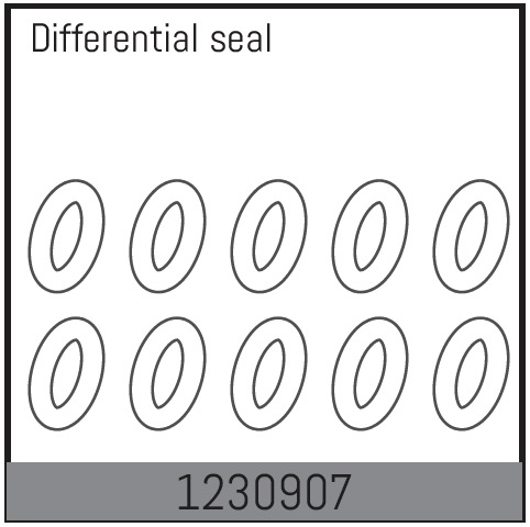 Absima Differential O-Rings (10) ( AB 1230907)