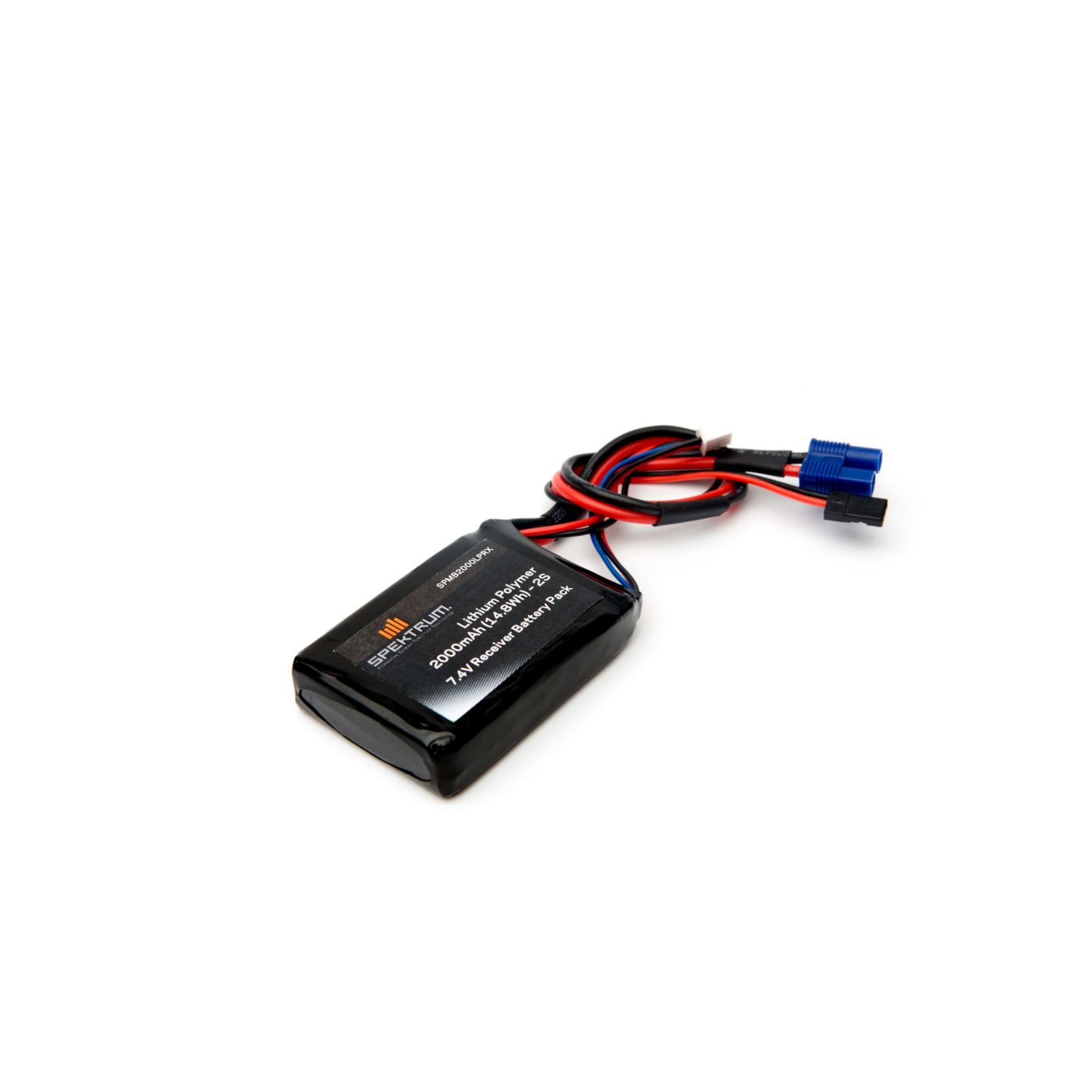 Spektrum 2000mAh 2S 7.4V LiPo Receiver Battery (O-SPMB2000LPRX)