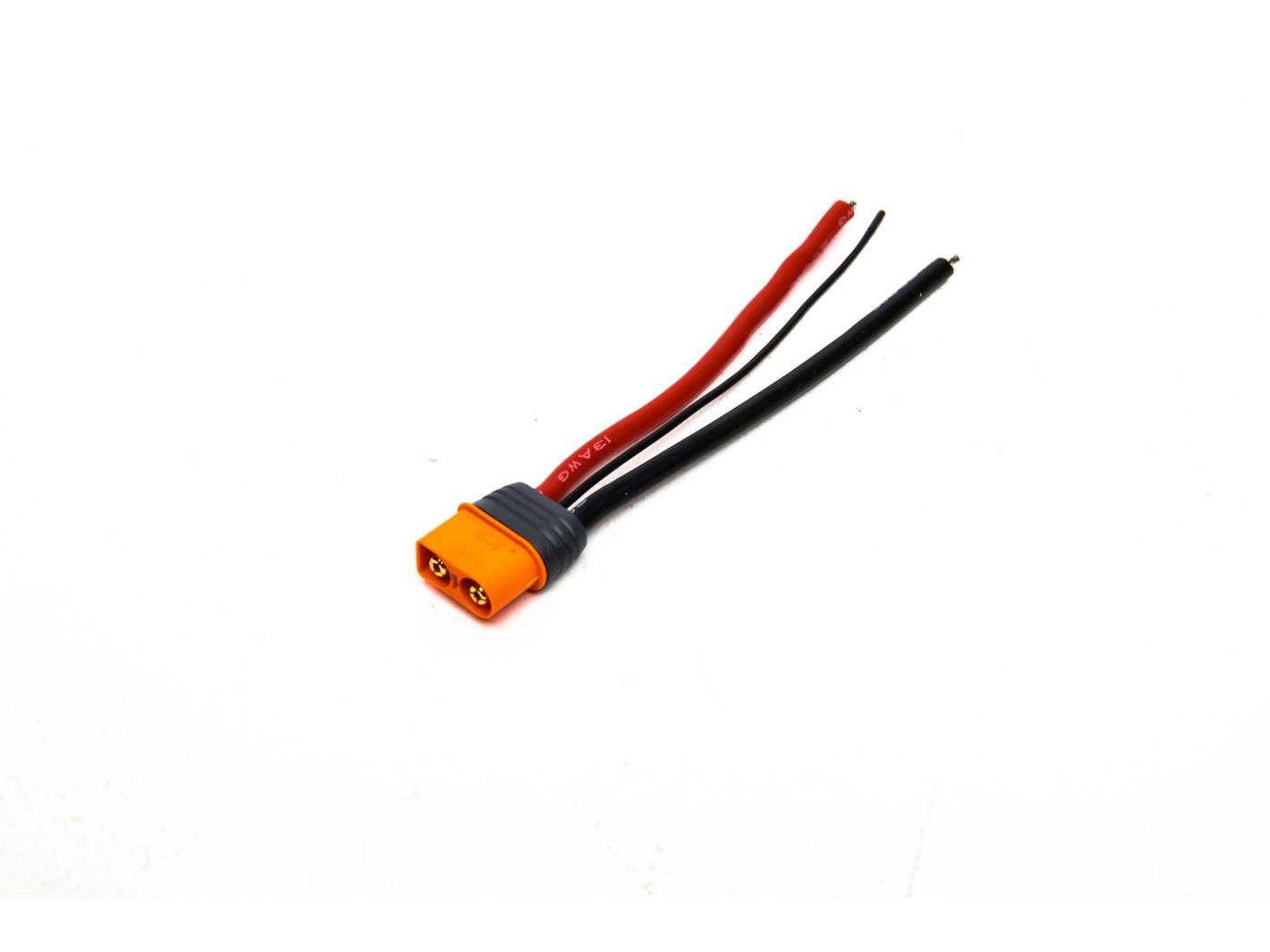 Spektrum IC3 Device Connector  4&quot;; 13 AWG (O-SPMXCA305)