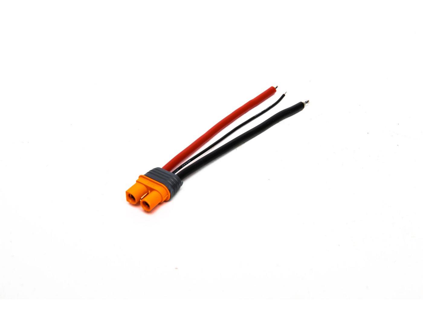 Spektrum IC3 Battery Connector  4&quot; / 100mm; 13 AWG (O-SPMXCA306)