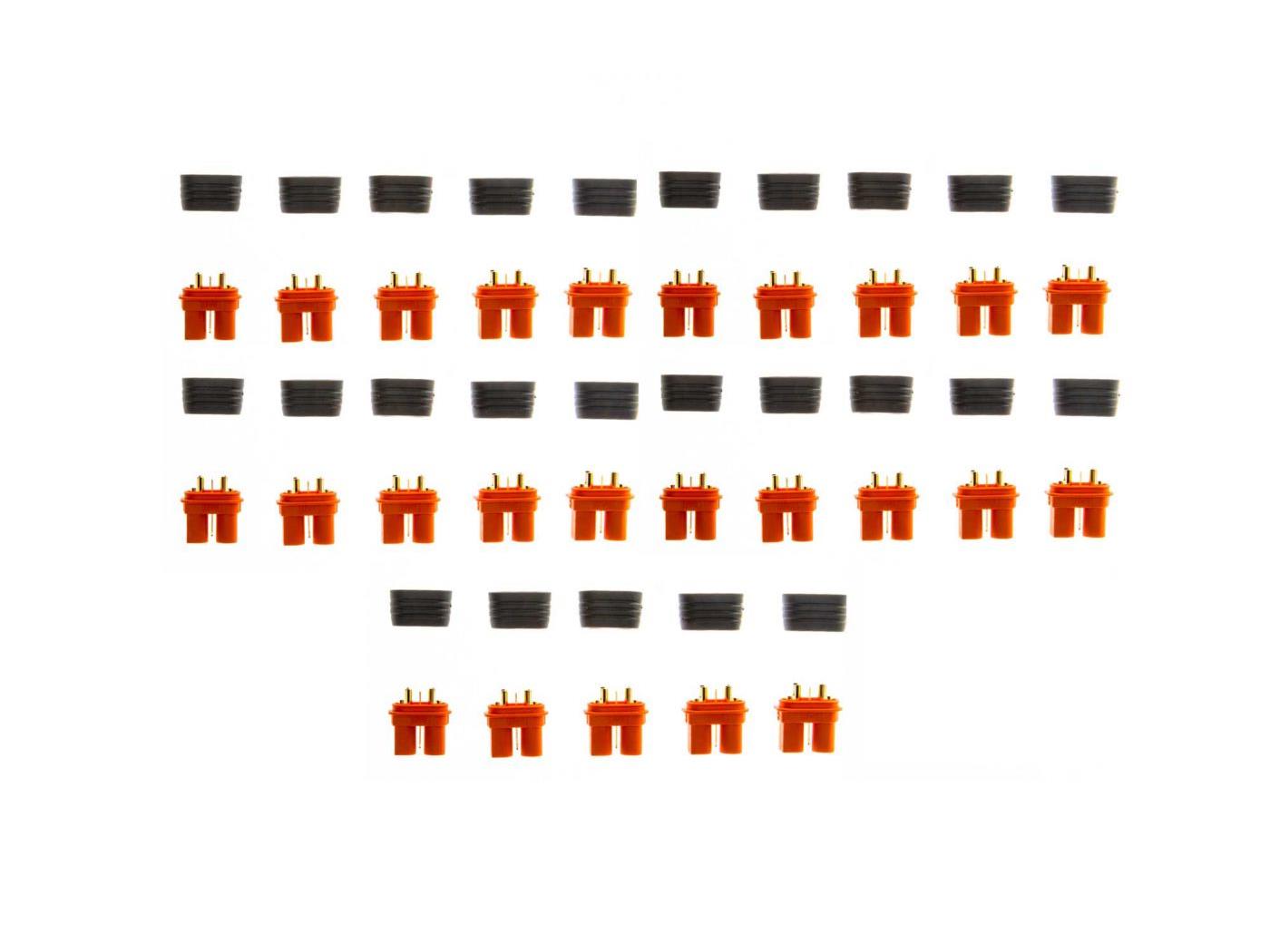 Spektrum IC3 Battery Connectors; Bulk (25) (O-SPMXCA313)