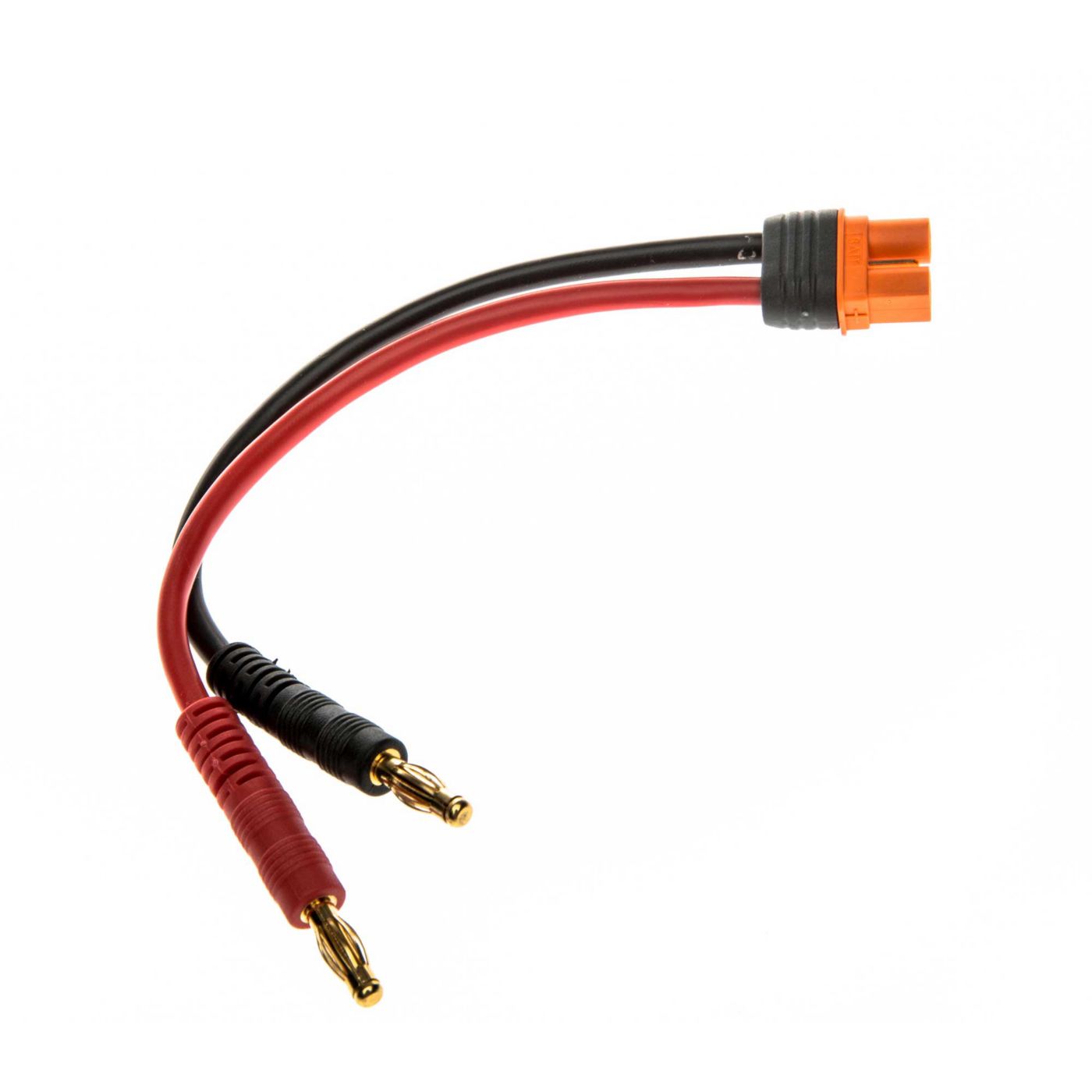 Spektrum IC3 Battery / 4mm Bullets 6&quot;: 13 AWG Adapter (O-SPMXCA315)
