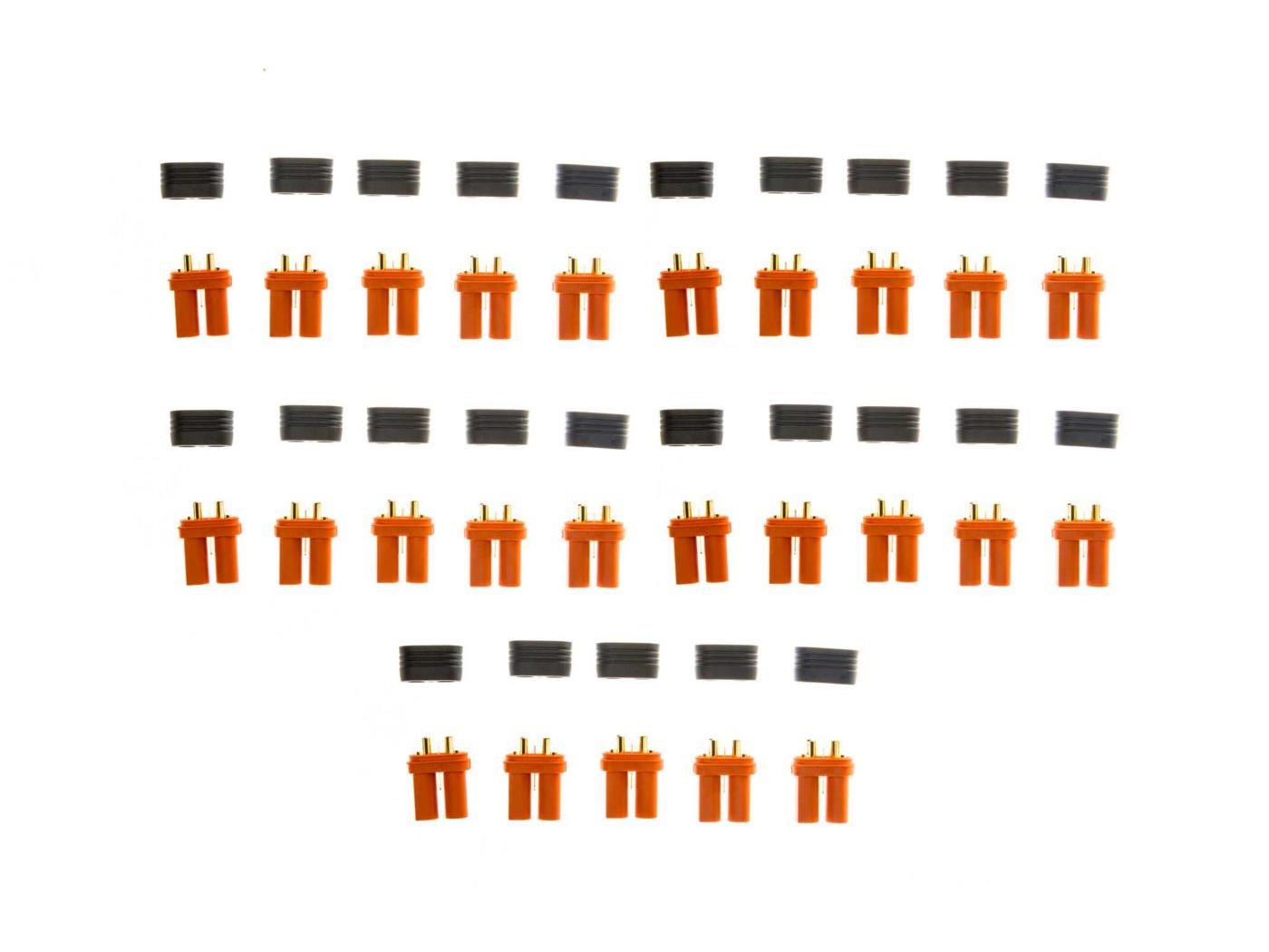 Spektrum IC5 Battery Connectors; Bulk (25) (O-SPMXCA511)