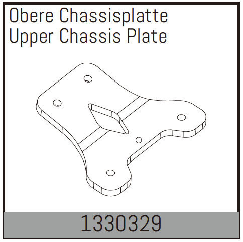 Absima Upper Chassis Plate ( AB 1330329)