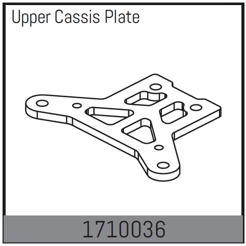 Absima Upper Cassis Plate ( AB 1710036)
