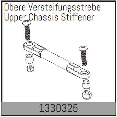 Absima Upper Chassis Stiffener ( AB 1330325)