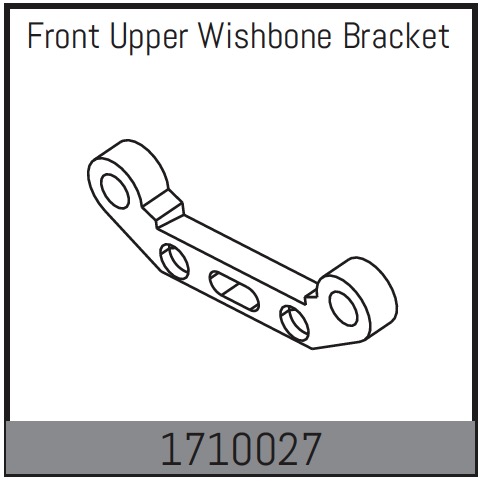 Absima Front Upper Wishbone Bracket ( AB 1710027)