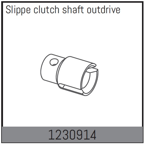 Absima Outdrive For Slipper Clutch ( AB 1230914)