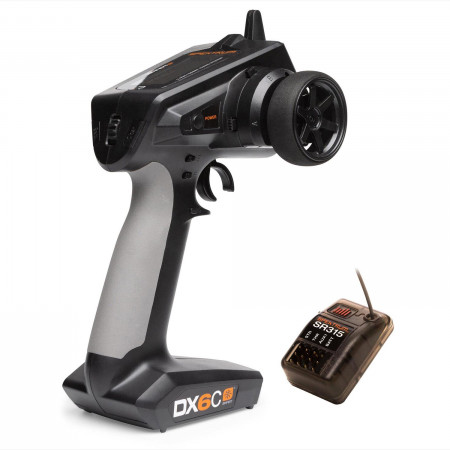DX6C 6-Channel DSMR Transmitter with SR315 Receiver (P-SPM6125)