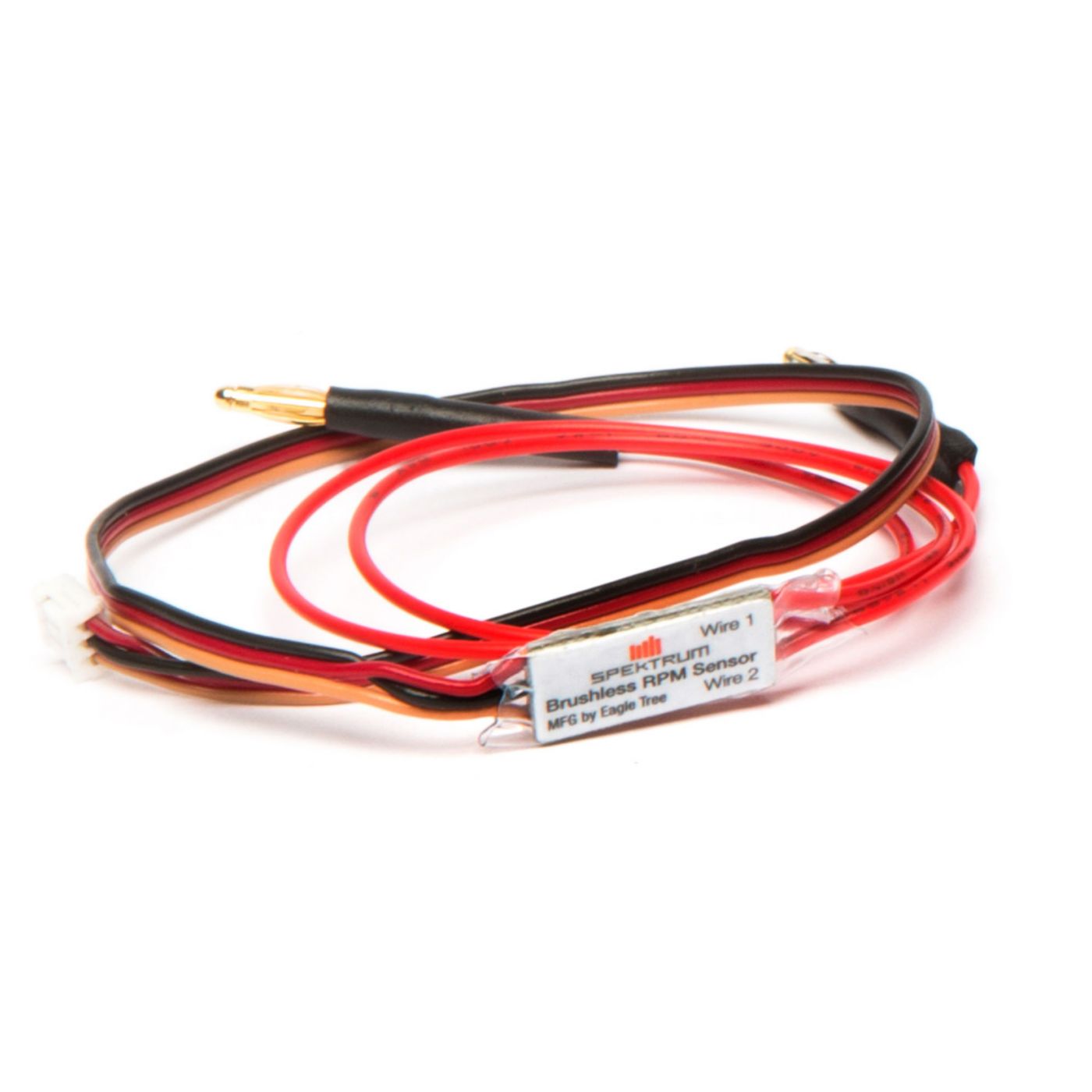 Spektrum SPM DSMR Telem BL RPM Sensor w/Bullets Surf Only (P-SPMA9560)