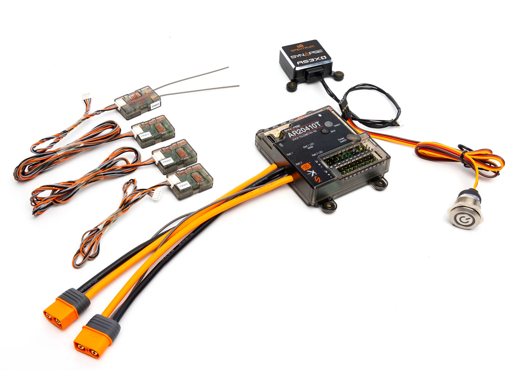 Spektrum AR20410T 20CH PowerSafe Receiver with AS6000 SAFE Module (P-SPMAR20410TS)