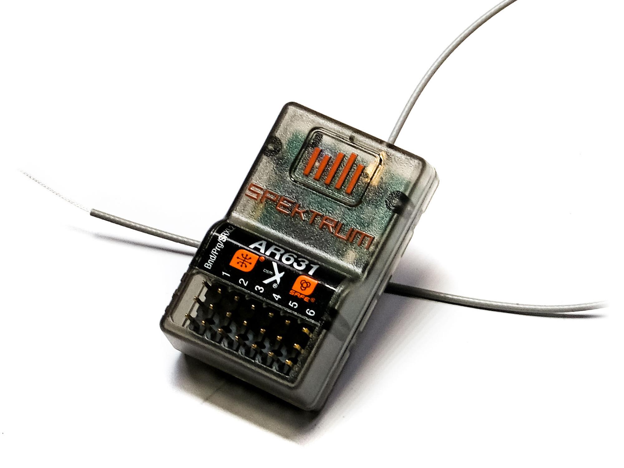 Spektrum AR631 DSMX 6-Channel AS3X &amp; SAFE  Receiver (P-SPMAR631)