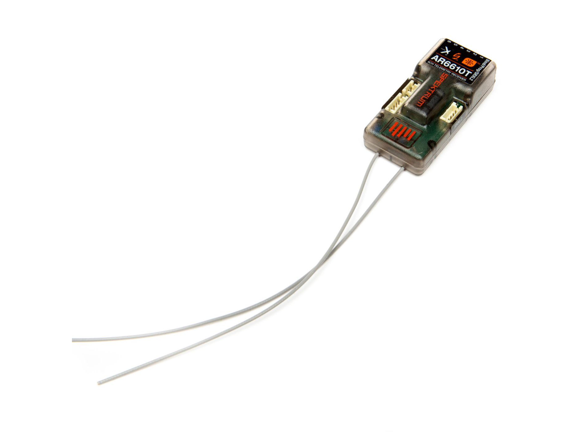 Spektrum AR6610T 6 Channel DSMX Telemetry Receiver (P-SPMAR6610T)