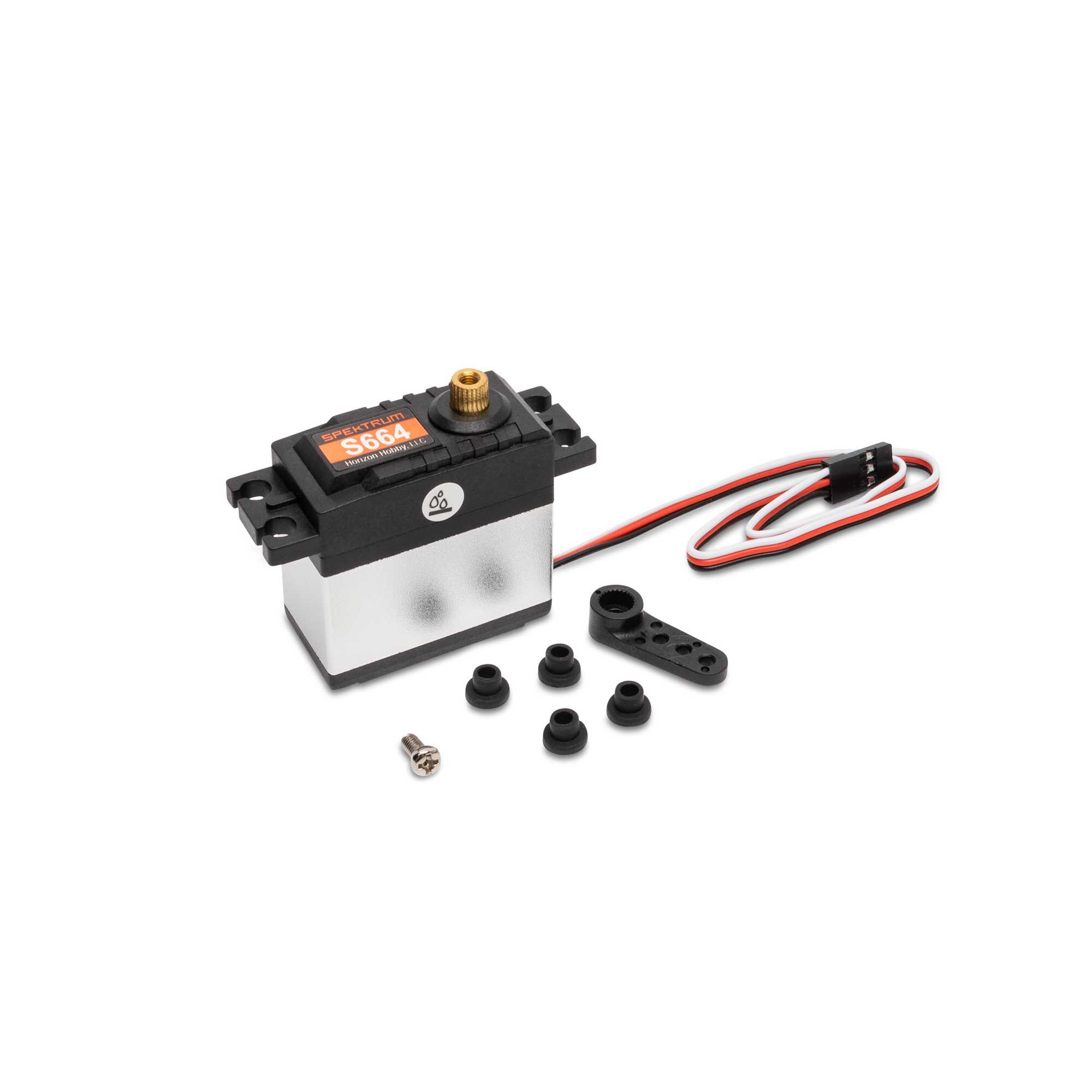 Spektrum S664 Standard Waterproof Metal Gear Servo 25T (P-SPMS664)