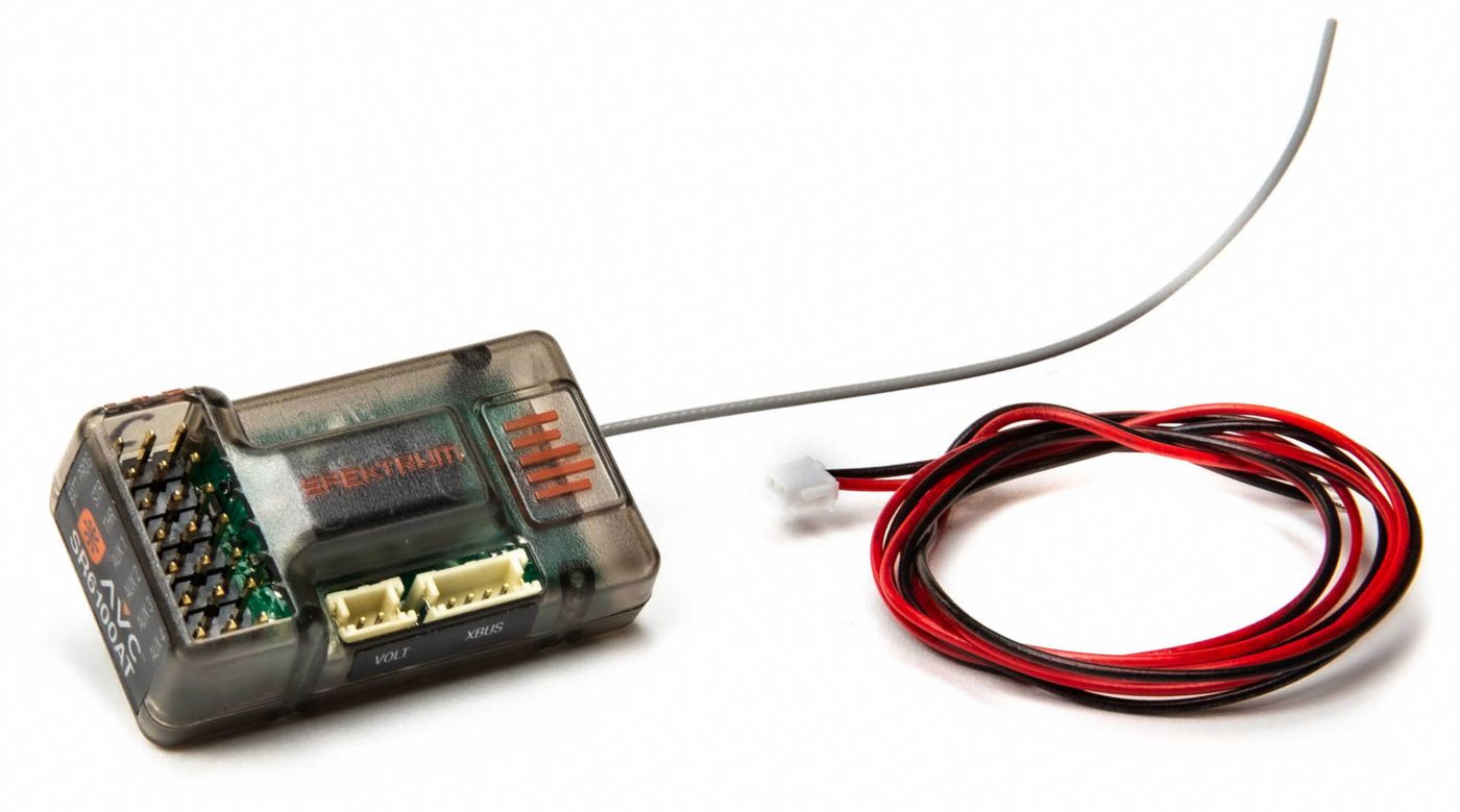 Spektrum SR6100AT 6 Channel AVC/Telemetry Surface Receiver (P-SPMSR6100AT)