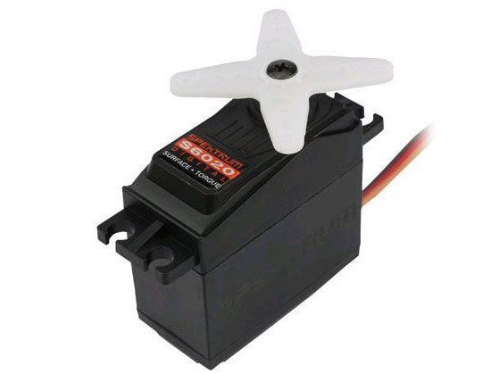 Spektrum S6020 High Torque Mid Speed Digital Servo-Metal Gear (P-SPMSS6020)