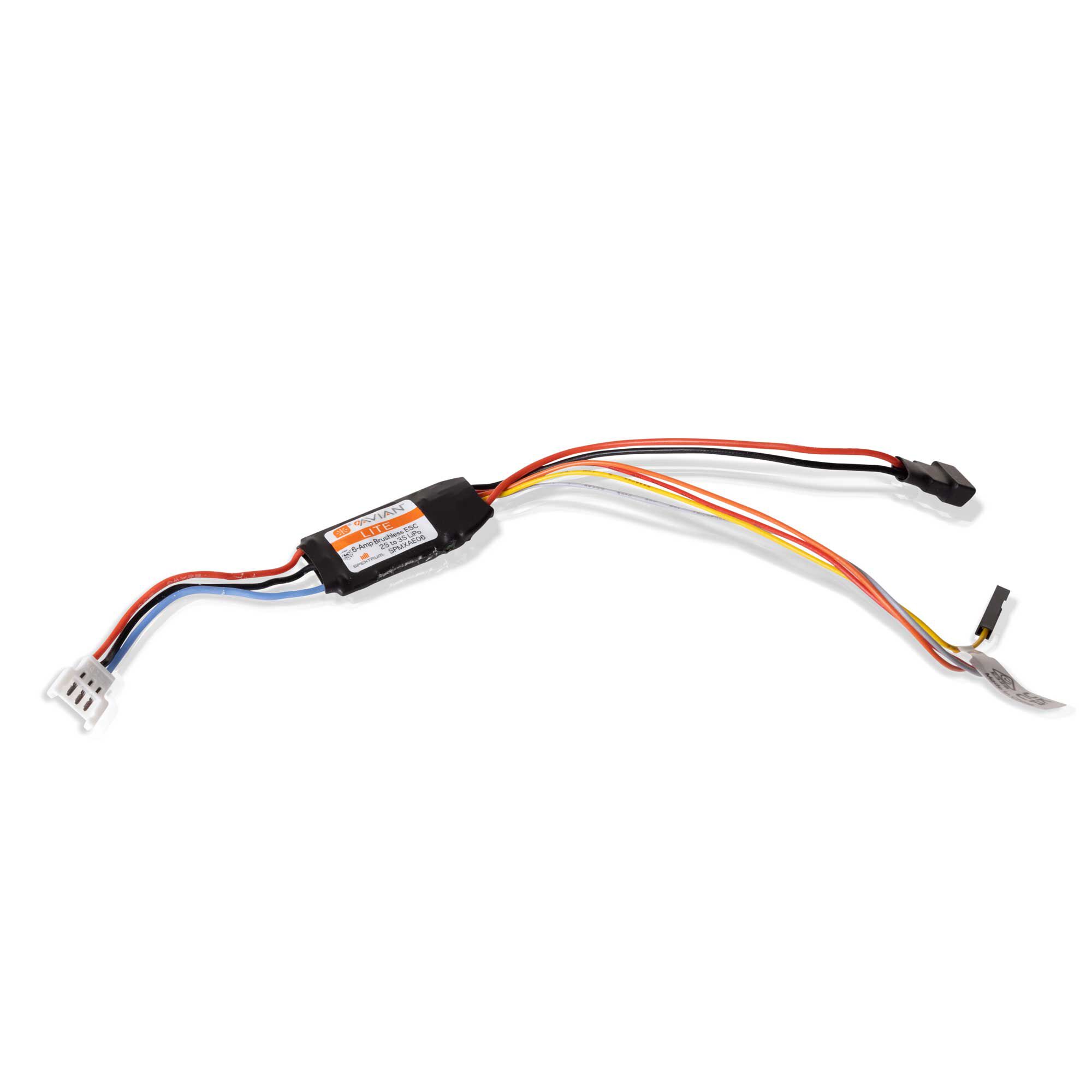 Spektrum Avian 6-Amp Smart Lite BL ESC 2S-3S UMX 3-Pin (P-SPMXAE06)