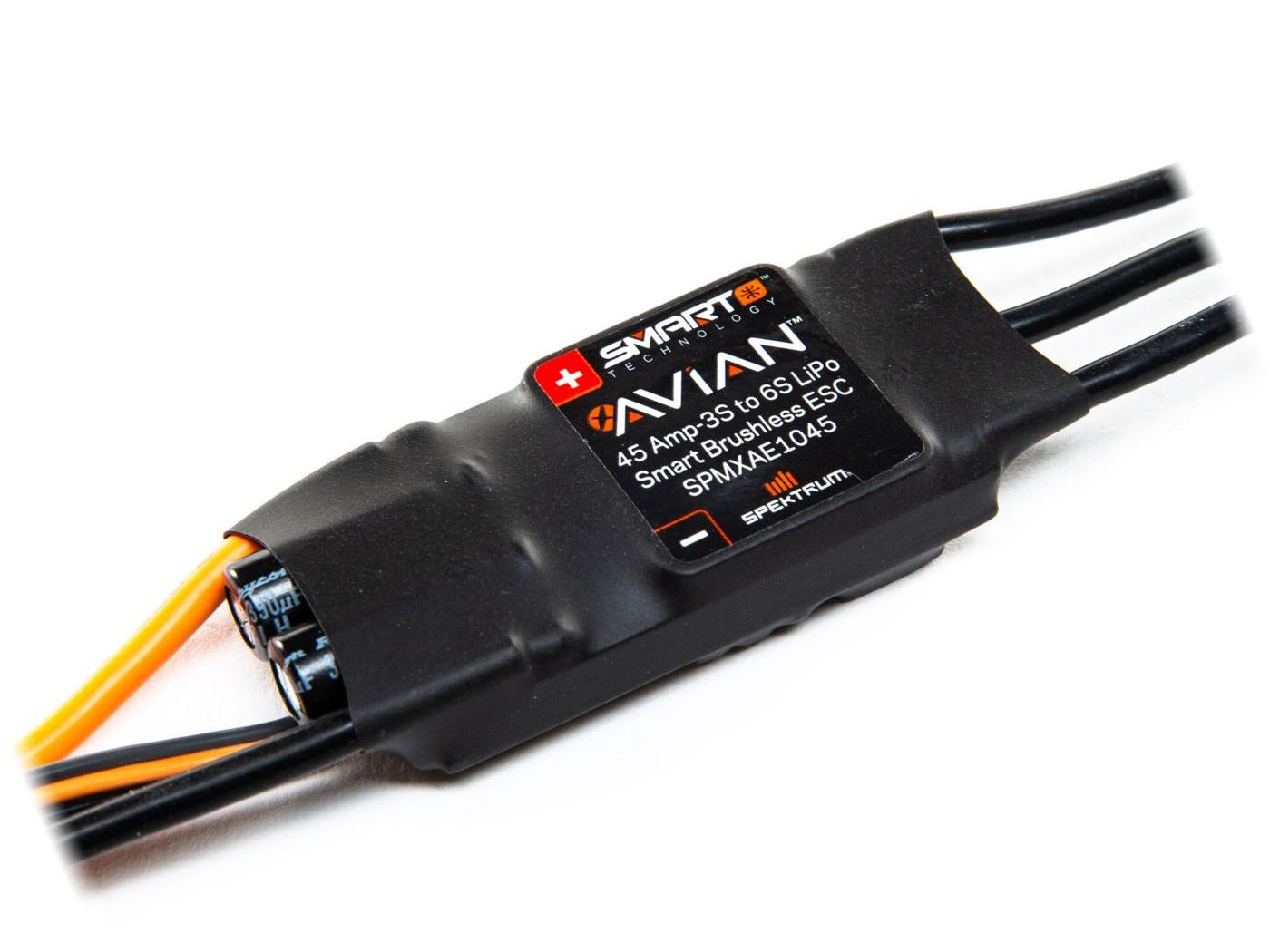 Spektrum Avian 45 Amp Brushless Smart ESC (P-SPMXAE1045)