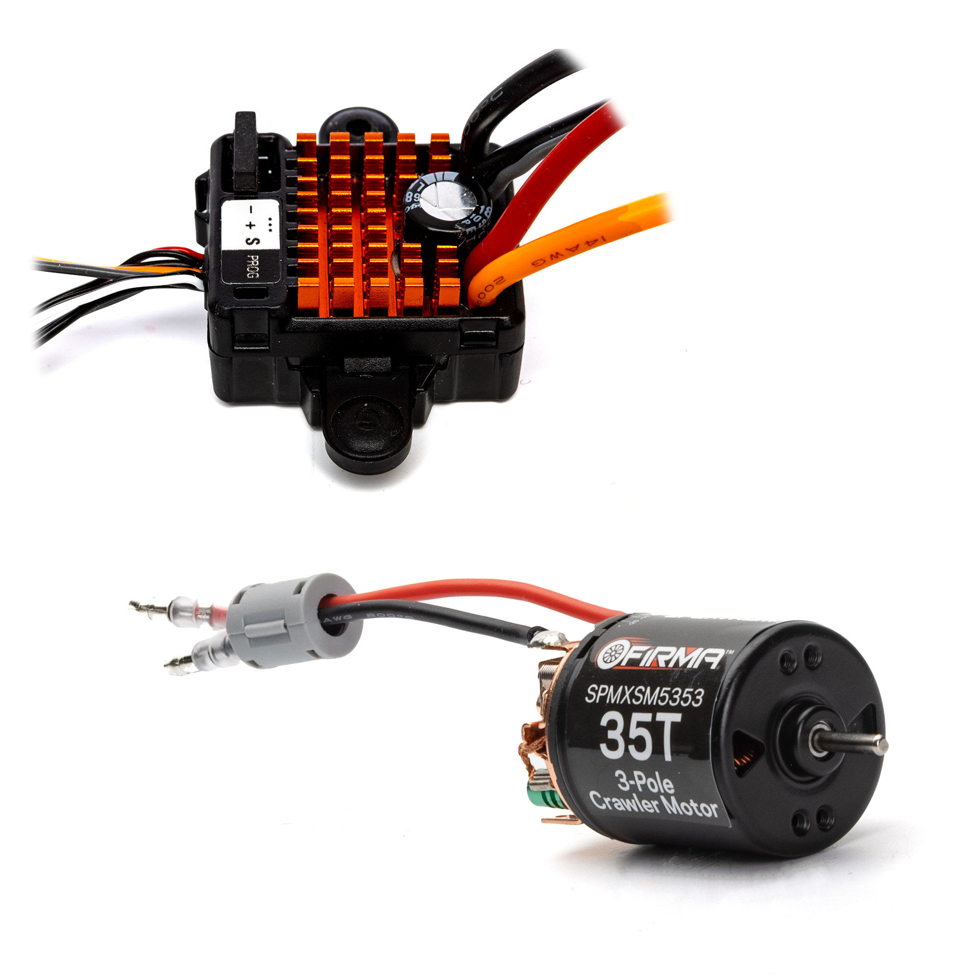 Spektrum FIRMA 70A BR Smart ESC/35T  Brushed Motor Combo (P-SPMXSEMC12)
