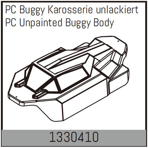 Absima Pc Unpainted Buggy Body ( AB 1330410)