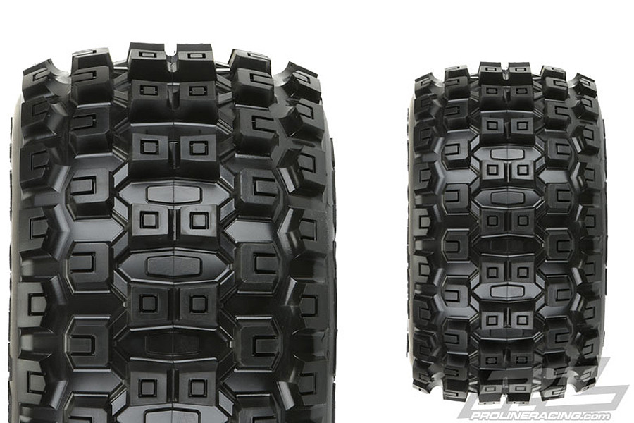 Proline Badlands MX38 3.8" All Terrain Tyres Black Raid Wheels 17mm Hex (G-PRO10127-10)
