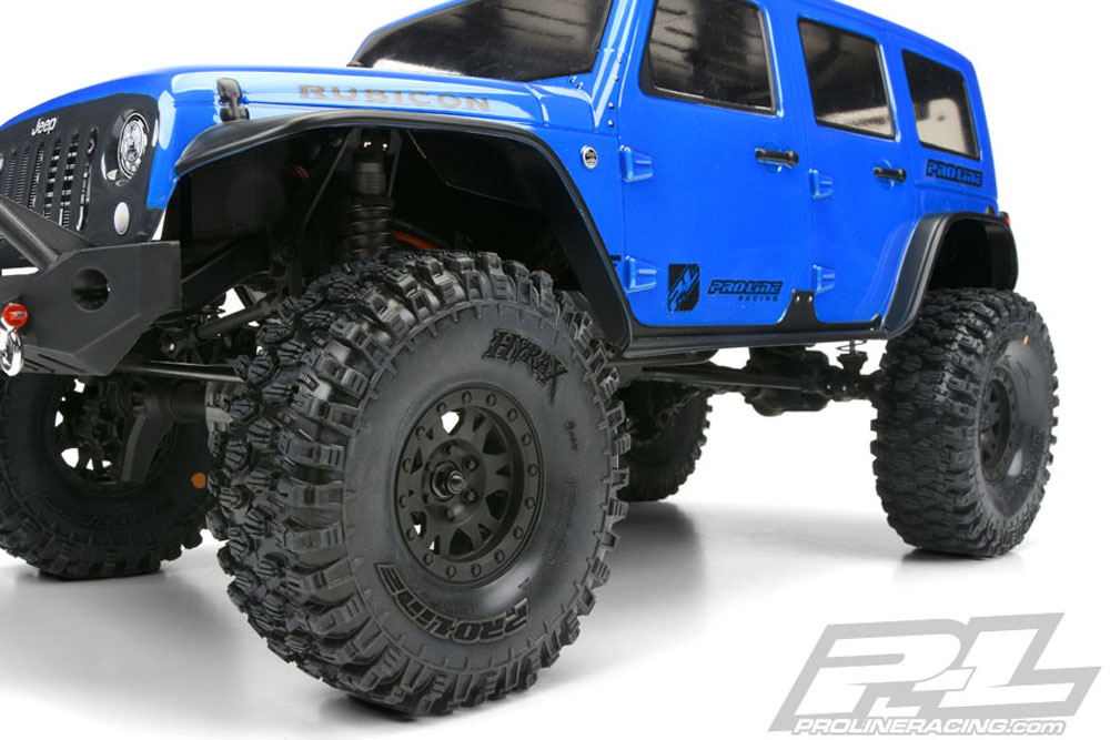 Proline Hyrax 1.9" G8 Tyres On Impulse Black Bead Lock Wheels (G-PRO10128-10)