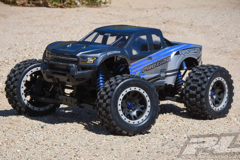 Proline 1:5 Badlands MX43 Pro-Loc F/R X-MAXX MTD 24mm Blk/Gry Impuls (G-PRO10131-13)
