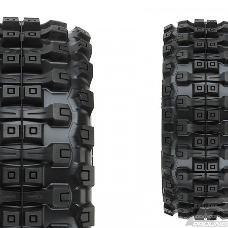 Proline Badlands MX28 HP2.8&quot; Belted Tyres On Black 6x30 Hex (G-PRO10174-10)