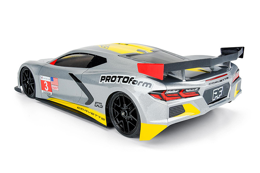 Protoform Chevrolet's Corvette C8 190mm Clear Body (G-PRM1574-25)