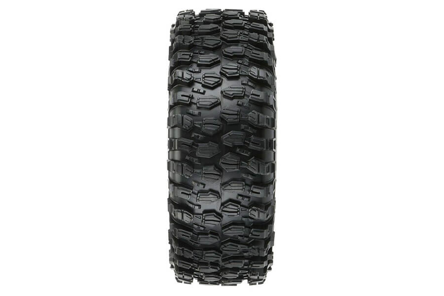 Proline Hyrax 1.9" Predator On Impulse Black/Silver Bead Lock Wheels (G-PRO10128-12)