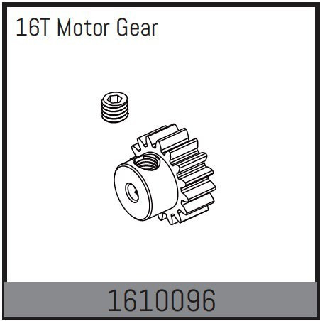 Absima Pinion 16T For 380 Motor ( AB 1610096)