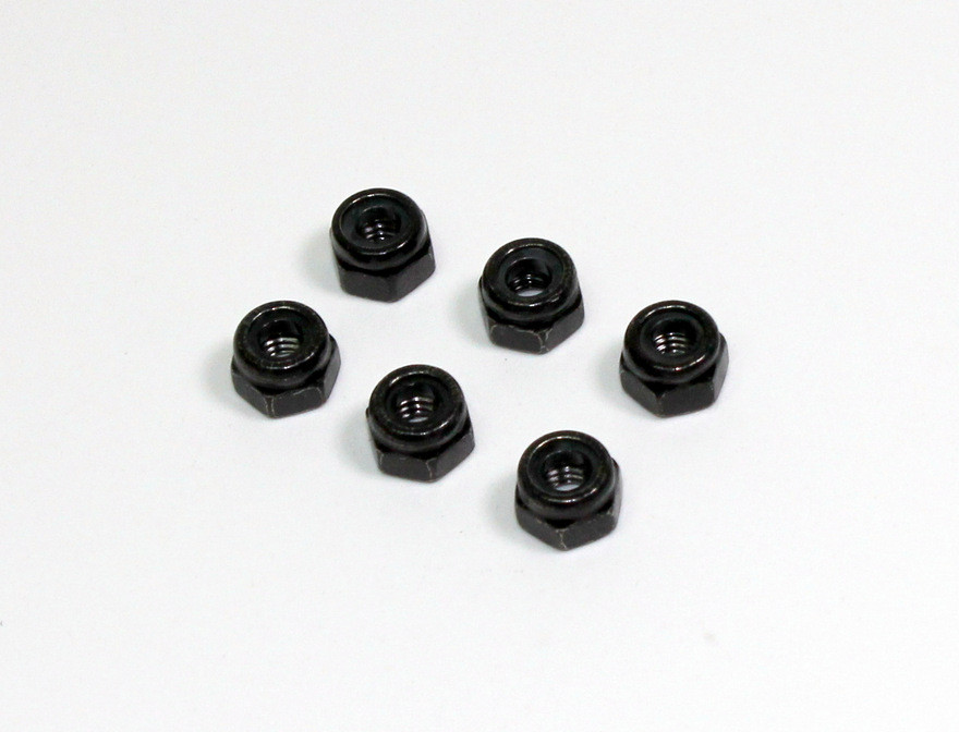Absima Nylon Self-Lock Nut M4 (6) Buggy/Truggy ( AB 1230040)