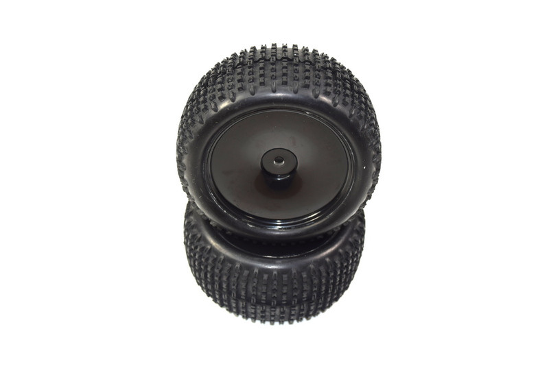 Absima Wheel Set Glued Rear (2) AB2.4 RTR/BL/Kit ( AB 1230304)